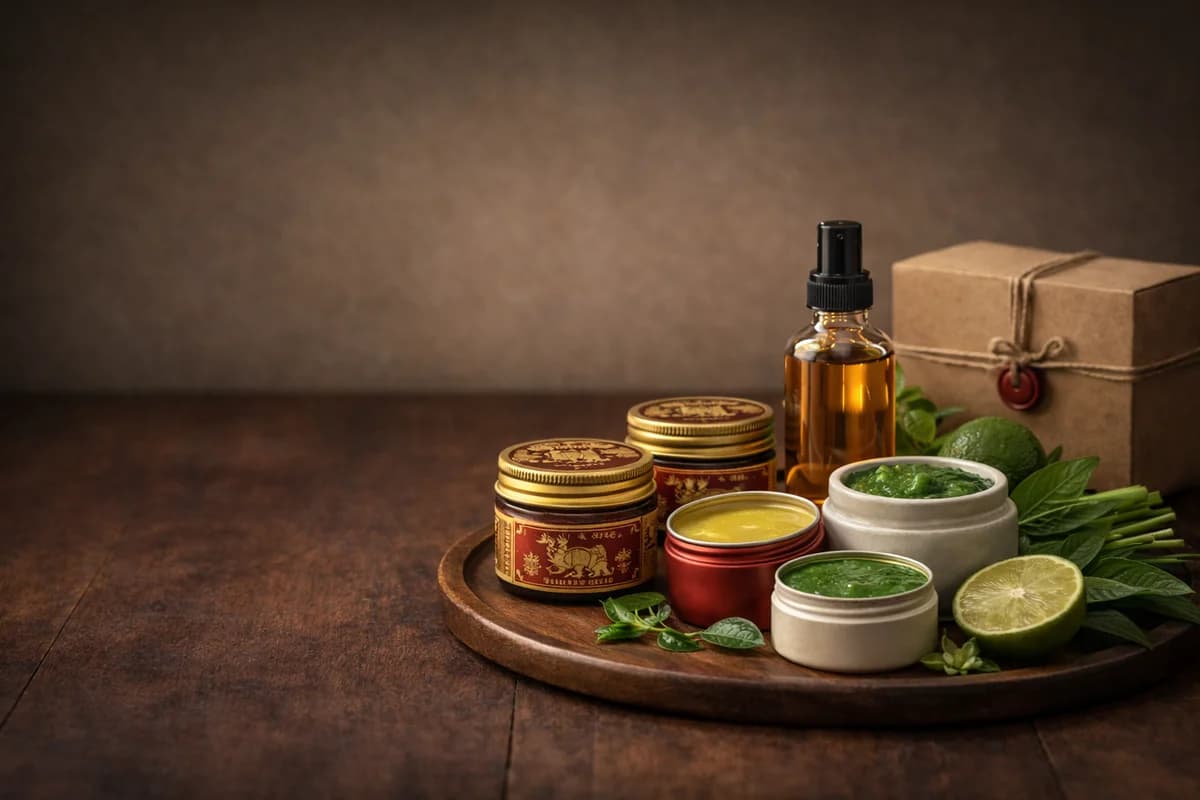 Produits authentiques de Thaïlande